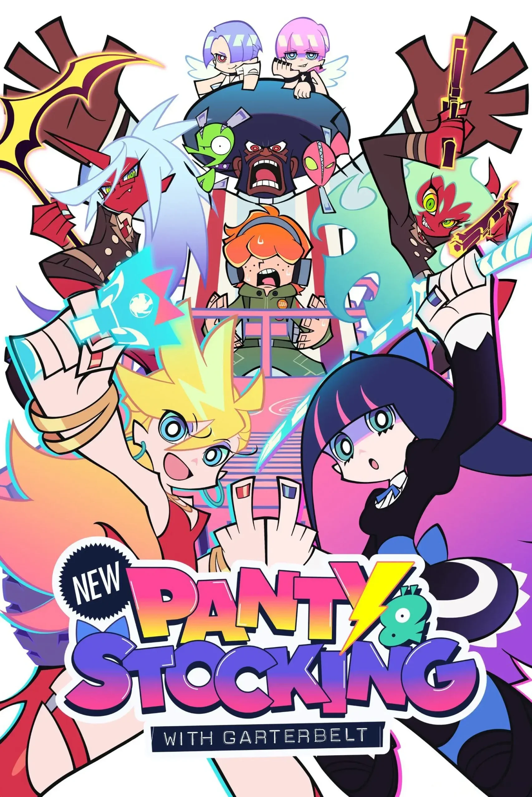 پنتی و استاکینگ با گارتربلت (Panty & Stocking with Garterbelt)