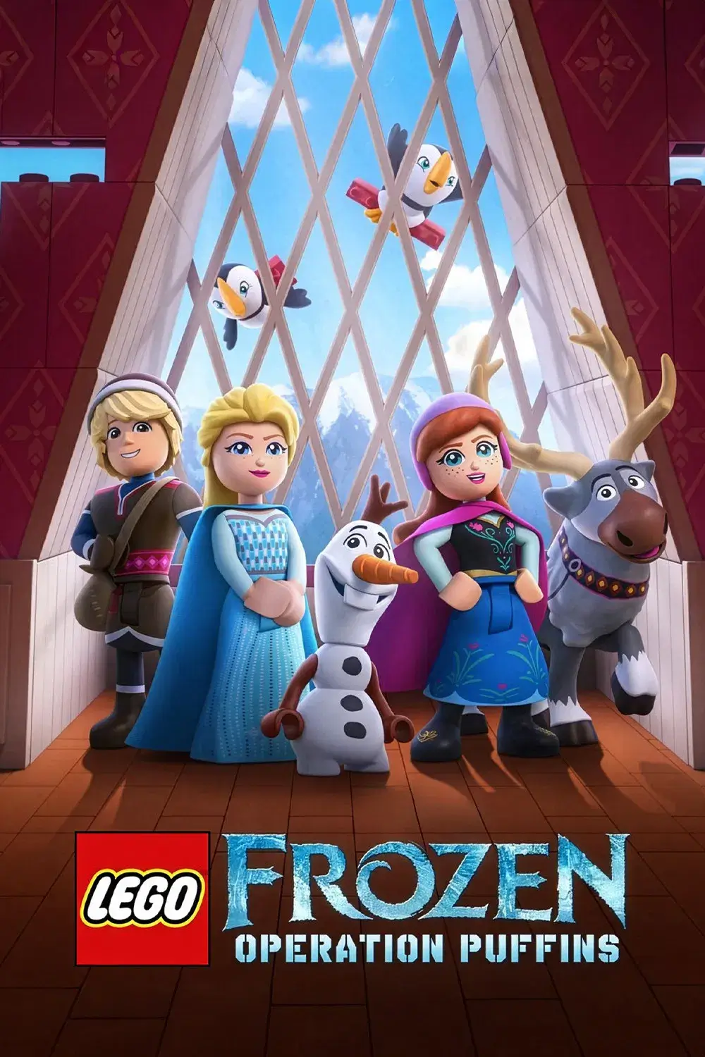 فروزن لگویی دیزنی: عملیات پافین ها (Lego Disney Frozen: Operation Puffins)